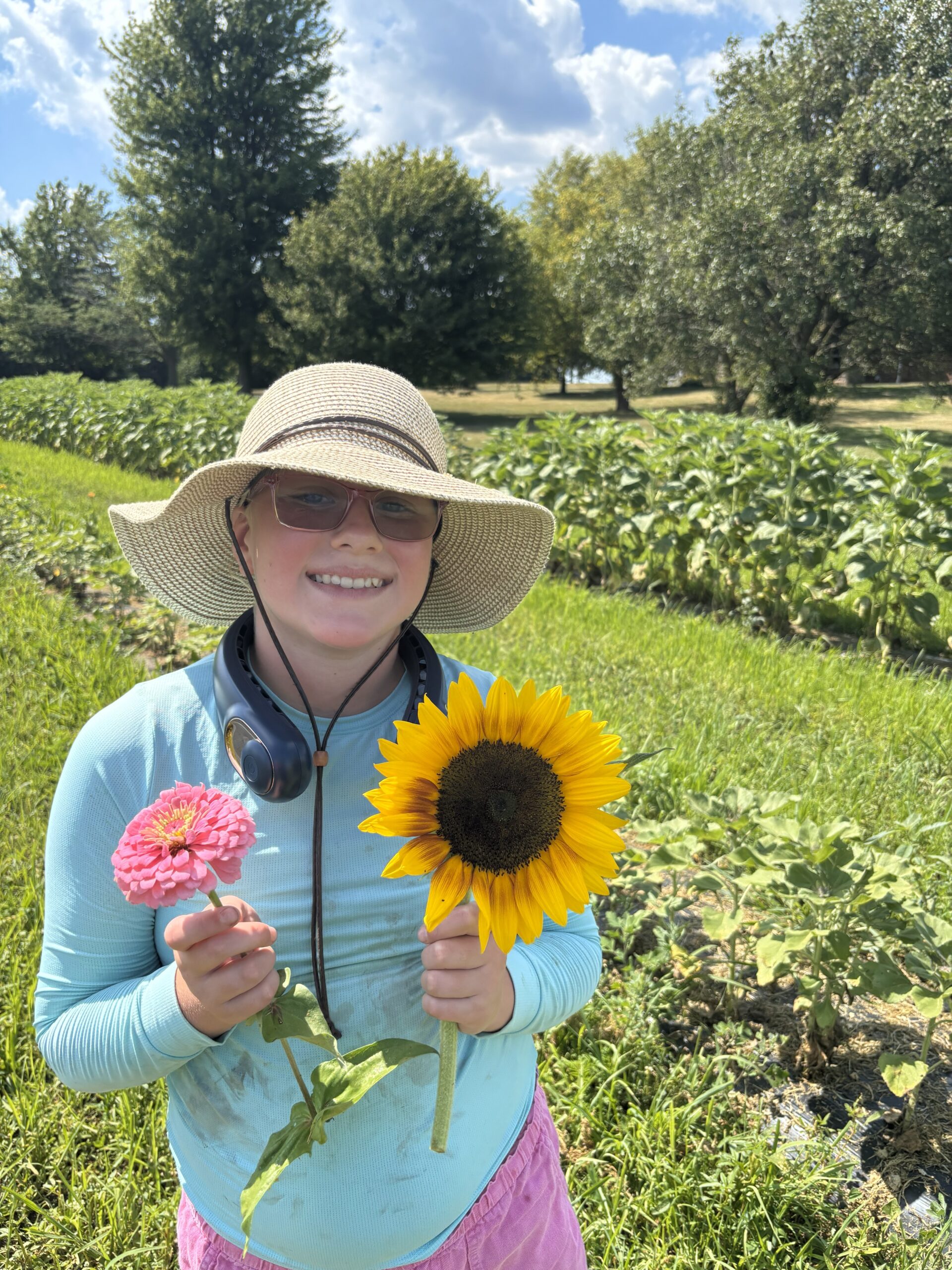 Fall season at Stoub Family Farms with pumpkins and produce